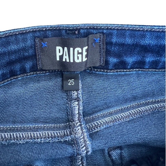 PAIGE Hoxton Jeans Dark Wash Size 25 - Picture 5 of 9